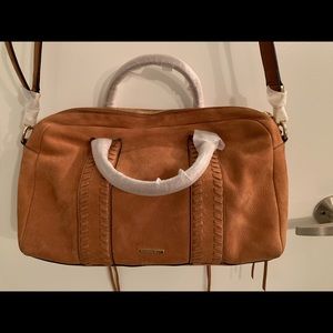 Rebecca minkoff suede bag new with tags